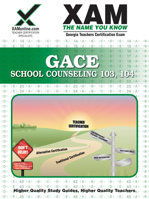 Title details for GACE School Counseling 103, 104 by Sharon Wynne - Wait list